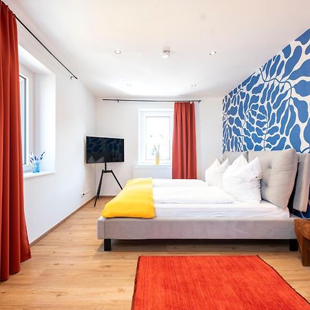 Bunter Hund Apartments - Zentrales Apartment, Parkplatz, Wintergarten, Kinderzimmer Rothenburg ob der Tauber Luaran gambar