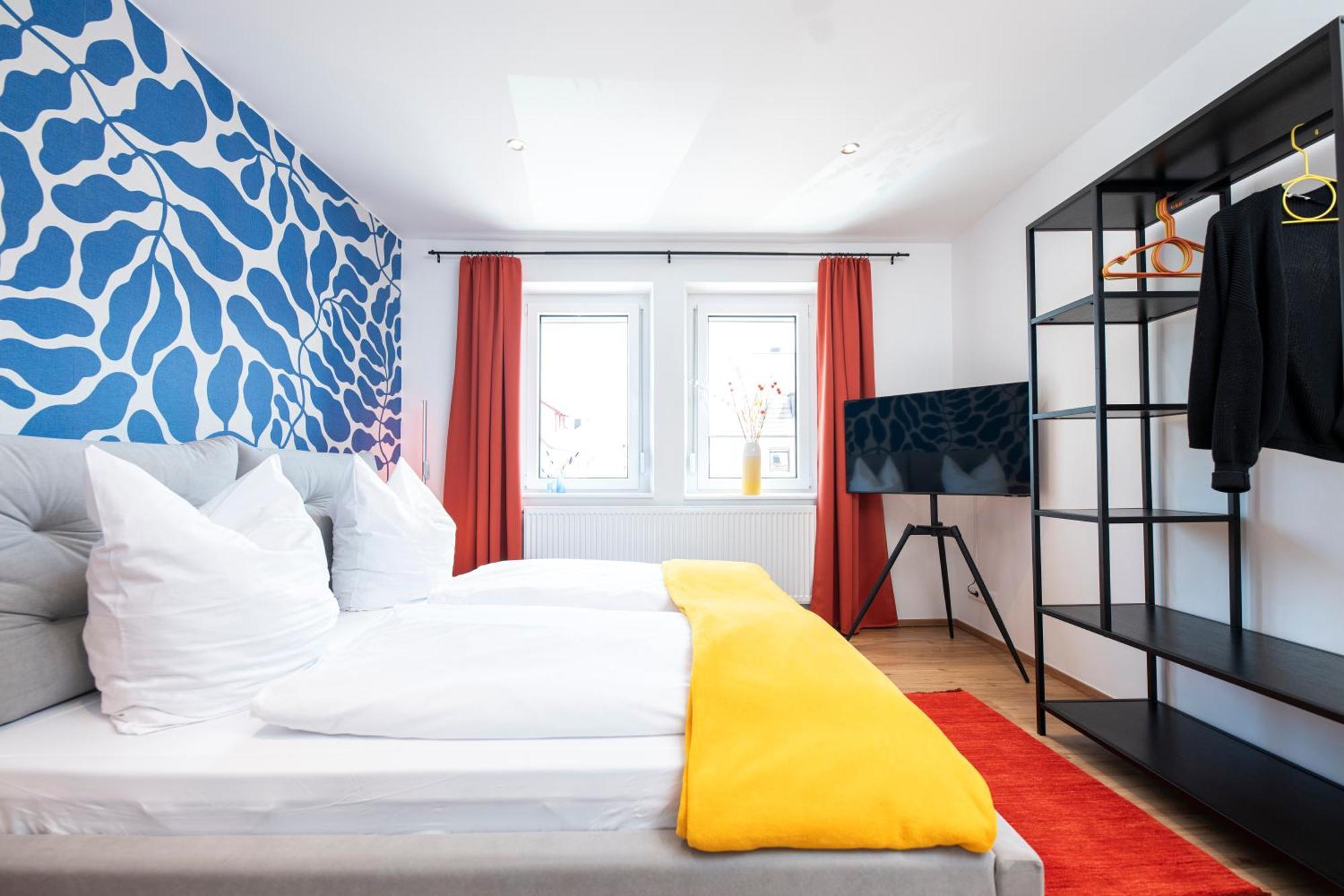 Bunter Hund Apartments - Zentrales Apartment, Parkplatz, Wintergarten, Kinderzimmer Rothenburg ob der Tauber Luaran gambar